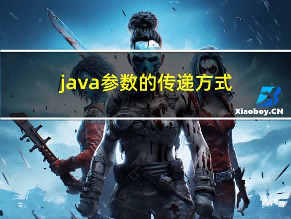 java参数的传递方式的相关图片