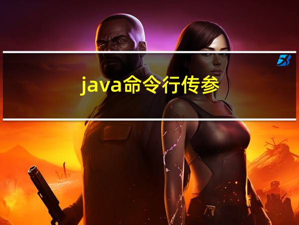 java命令行传参的相关图片