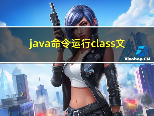 java命令运行class文件的相关图片