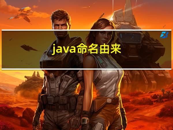 java命名由来的相关图片