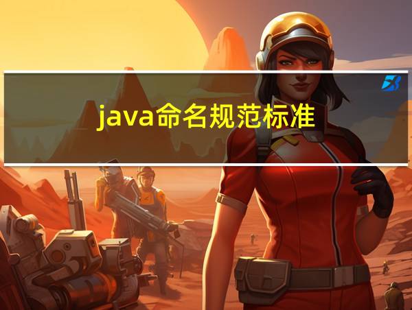 java命名规范标准的相关图片