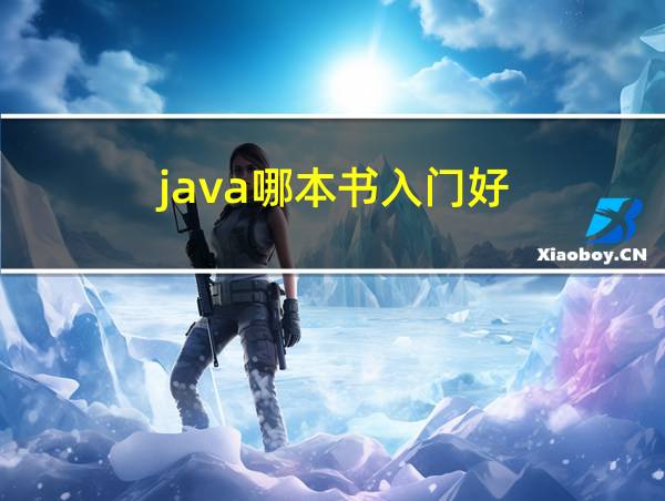 java哪本书入门好的相关图片