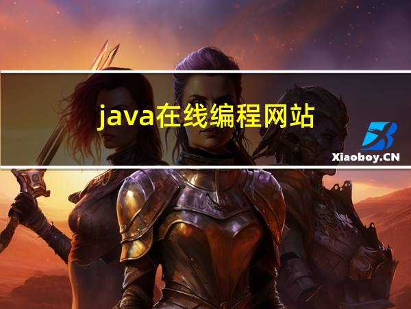 java在线编程网站(java在线编程工具)|仙踪小栈的相关图片