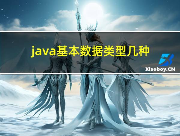 java基本数据类型几种的相关图片