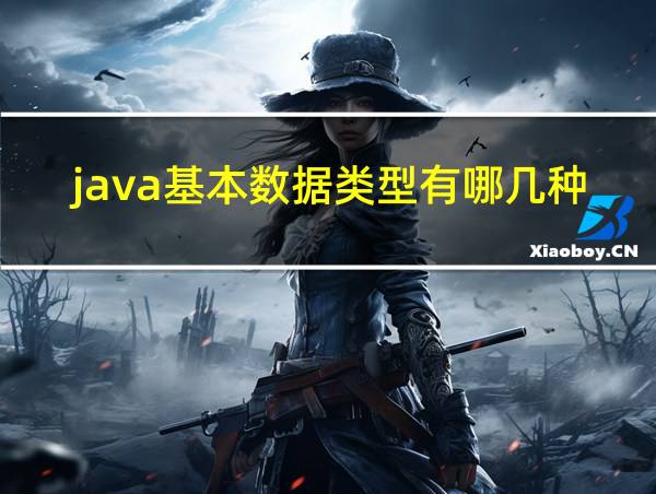 java基本数据类型有哪几种的相关图片