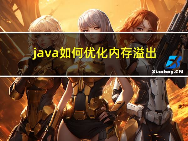 java如何优化内存溢出的相关图片