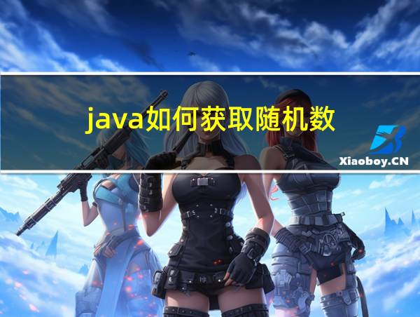 java如何获取随机数的相关图片