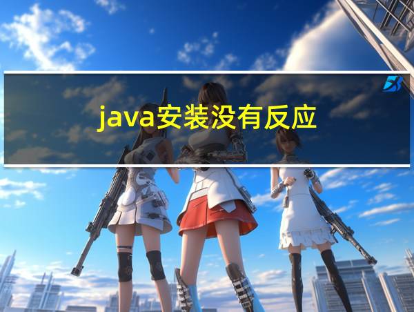 java安装没有反应的相关图片