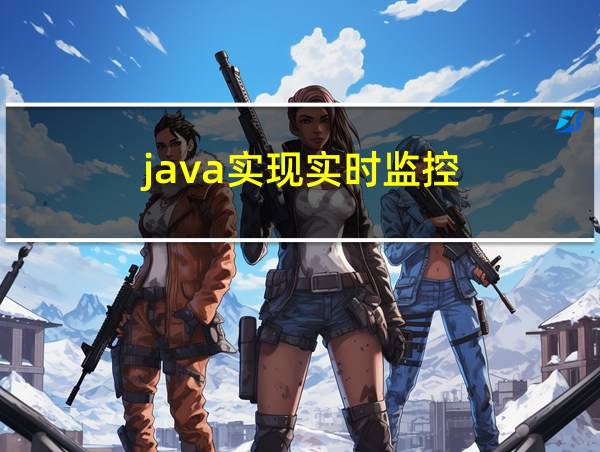 java实现实时监控的相关图片