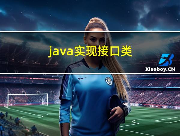 java实现接口类的相关图片