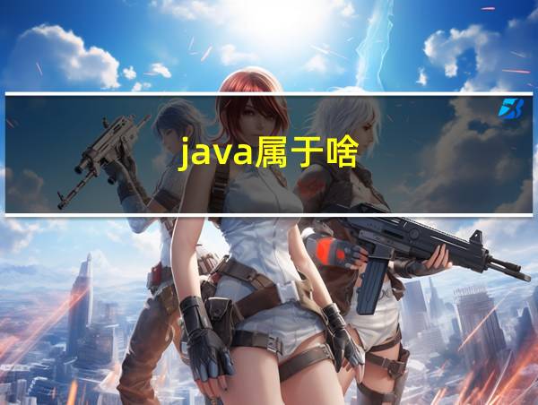 java属于啥的相关图片