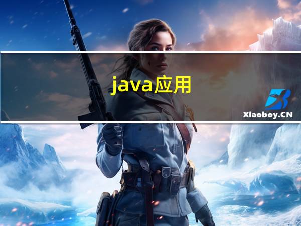 java应用的相关图片