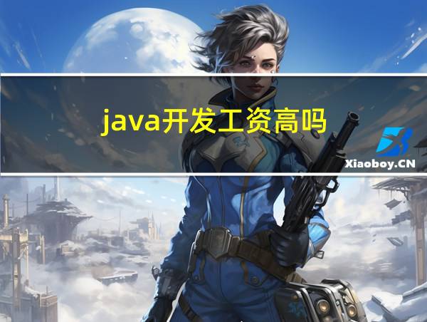 java开发工资高吗的相关图片