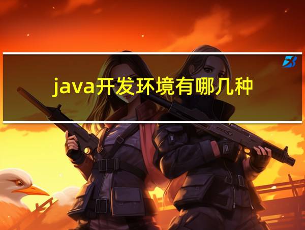 java开发环境有哪几种的相关图片