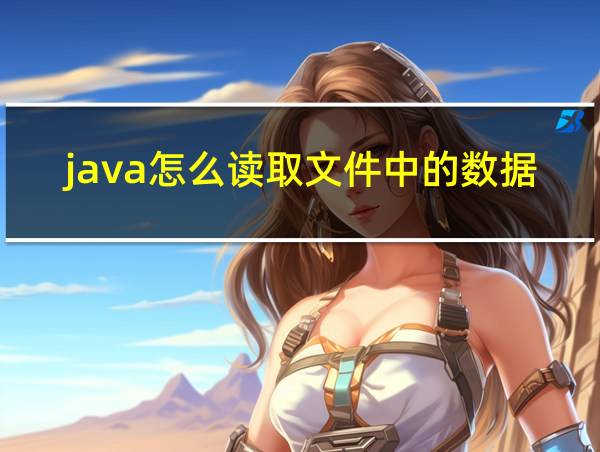 java怎么读取文件中的数据的相关图片