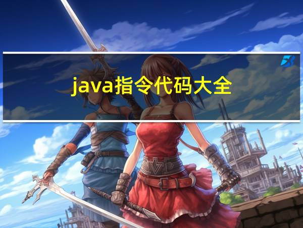 java指令代码大全的相关图片