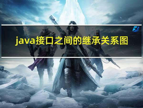 java接口之间的继承关系图的相关图片