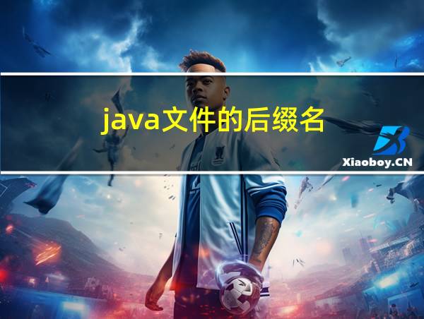 java文件的后缀名的相关图片