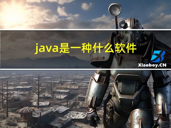 java是一种什么软件的相关图片