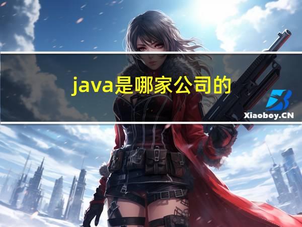 java是哪家公司的的相关图片