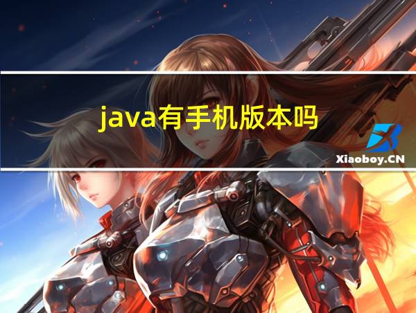 java有手机版本吗的相关图片