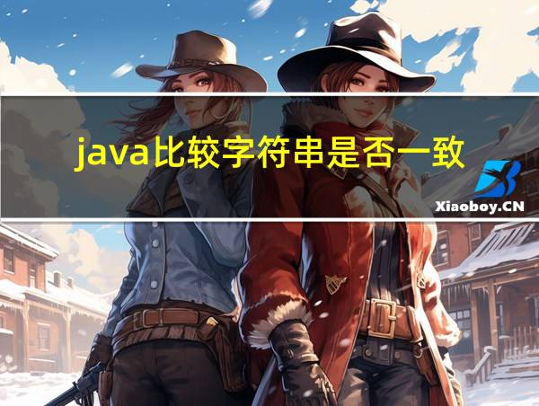 java比较字符串是否一致的相关图片