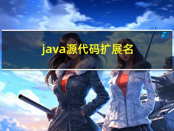 java源代码扩展名的相关图片