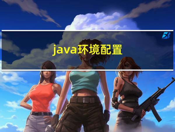 java环境配置的相关图片