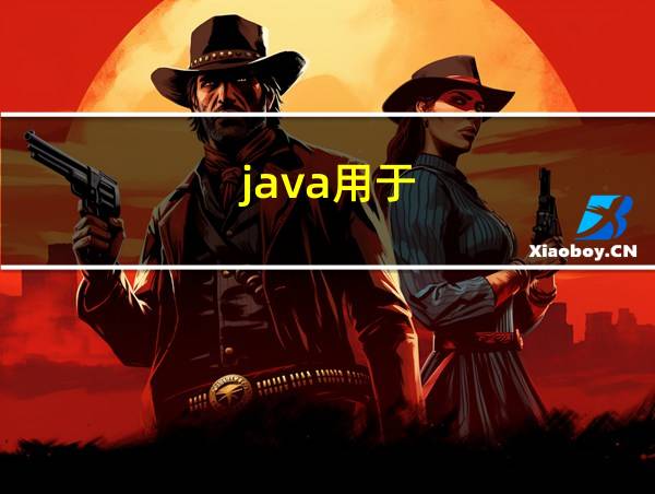 java用于的相关图片