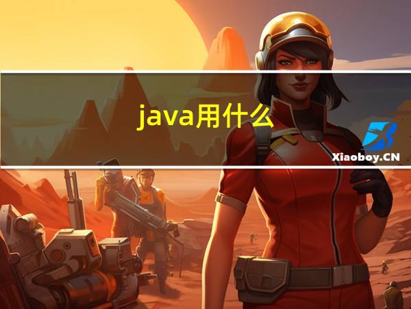 java用什么的相关图片