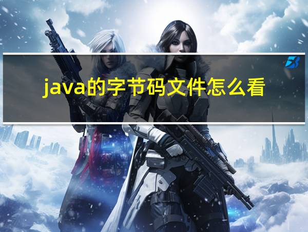 java的字节码文件怎么看的相关图片