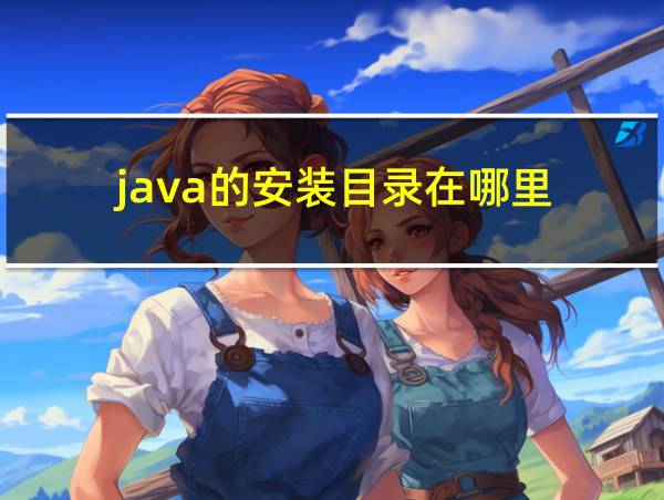 java的安装目录在哪里的相关图片