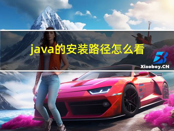 java的安装路径怎么看的相关图片