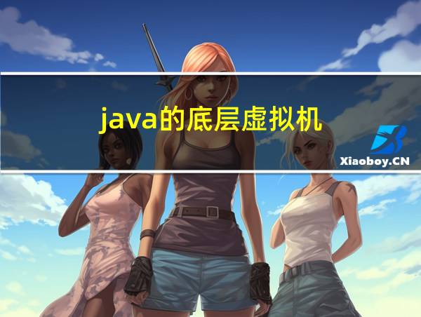 java的底层虚拟机的相关图片