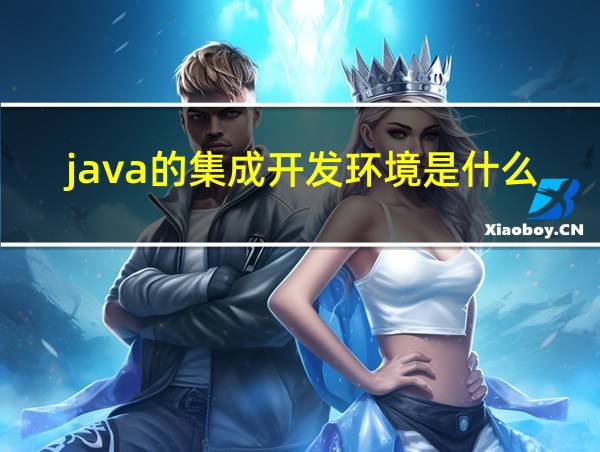 java的集成开发环境是什么的相关图片