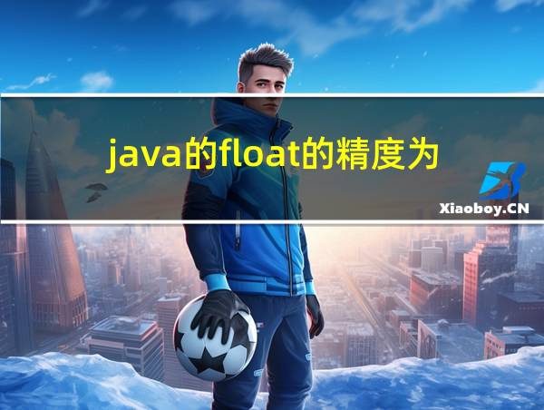 java的float的精度为几位的相关图片