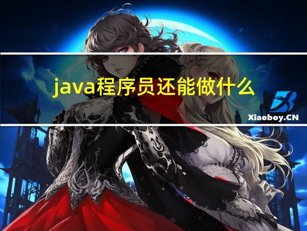 java程序员还能做什么的相关图片