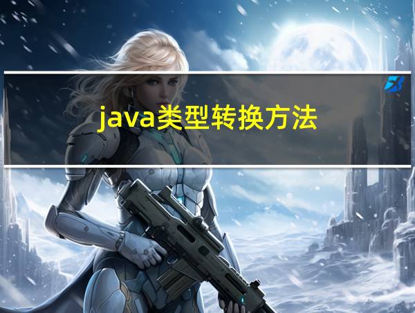 java类型转换方法的相关图片