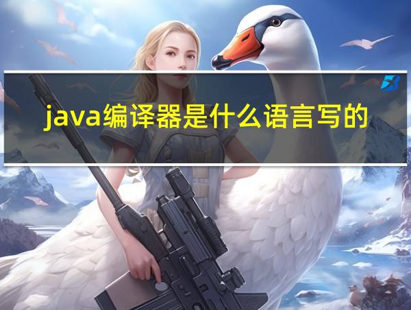 java编译器是什么语言写的的相关图片