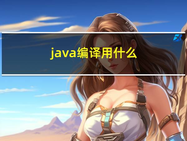 java编译用什么的相关图片