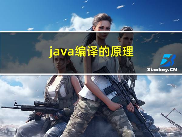 java编译的原理的相关图片