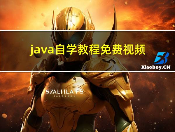 java自学教程免费视频的相关图片