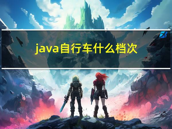 java自行车什么档次的相关图片