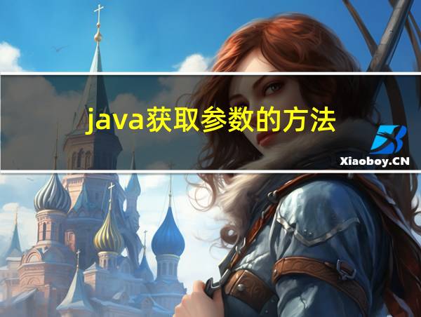 java获取参数的方法的相关图片