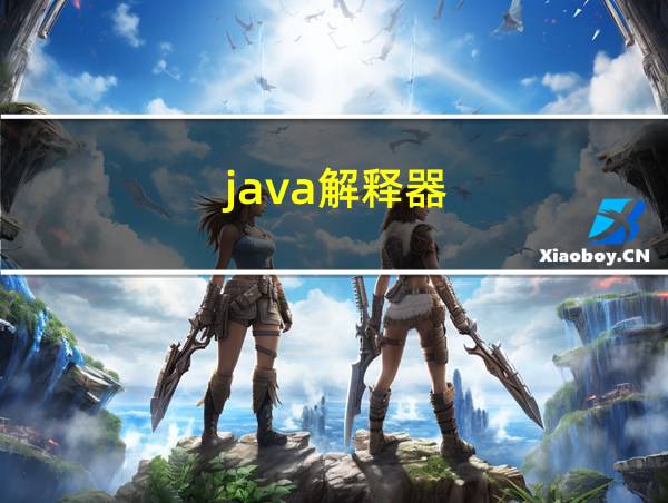 java解释器的相关图片