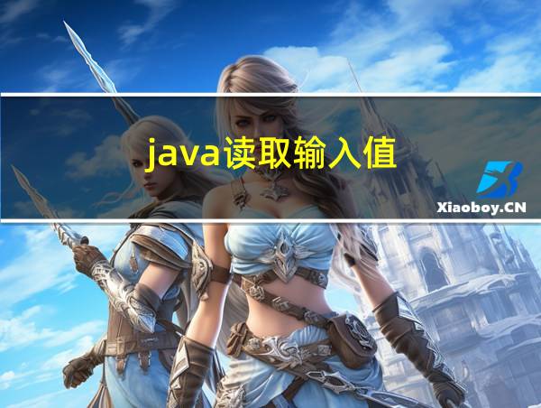 java读取输入值的相关图片