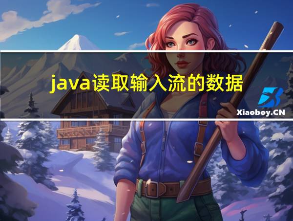 java读取输入流的数据的相关图片