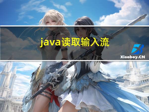 java读取输入流的相关图片