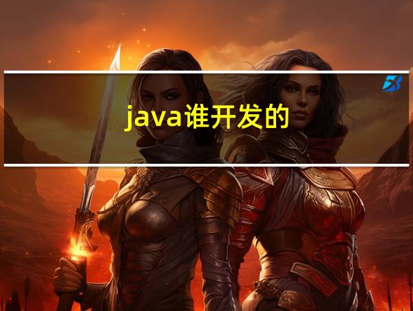 java谁开发的的相关图片