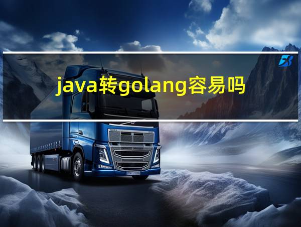 java转golang容易吗的相关图片